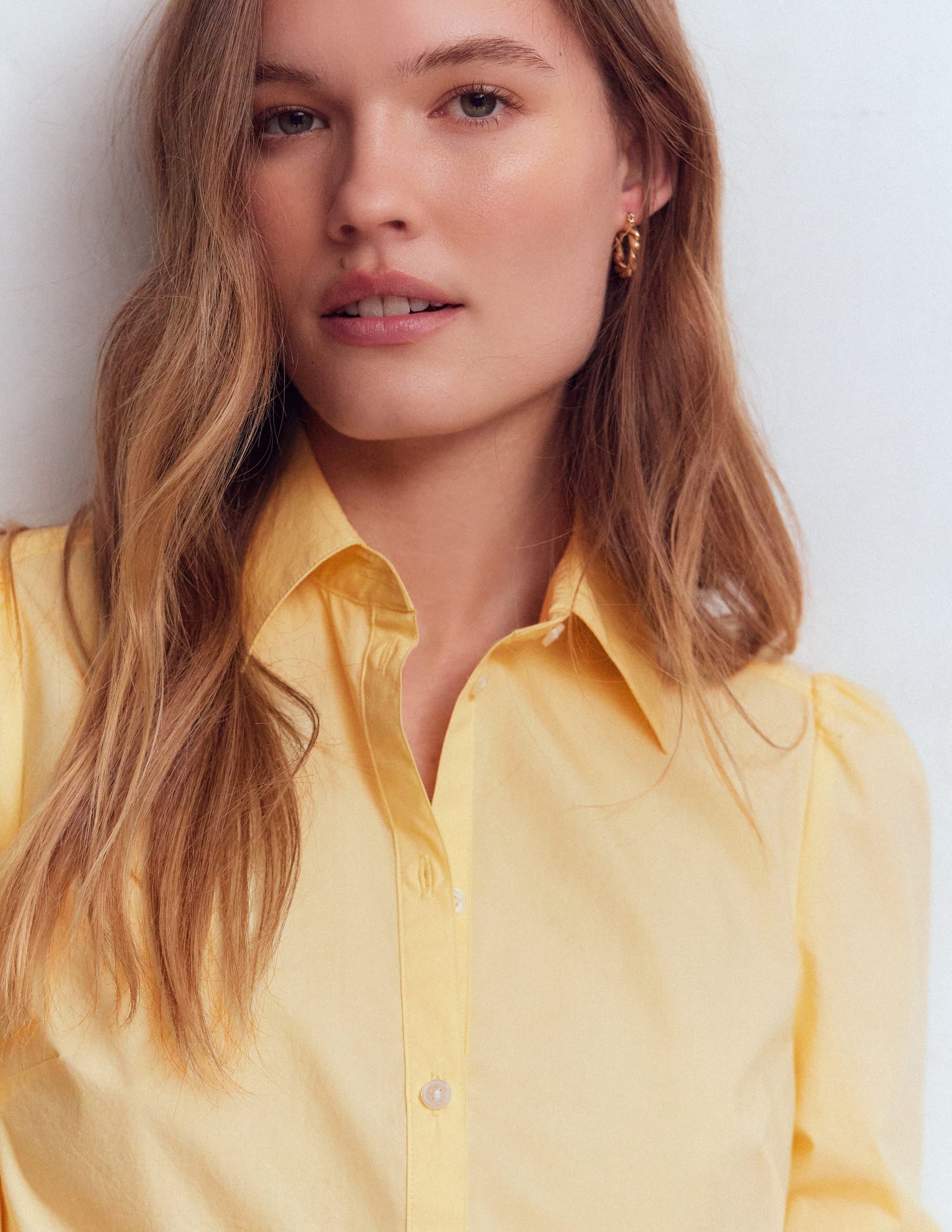 Cara Baumwollhemd-Buttercreme - Image 2