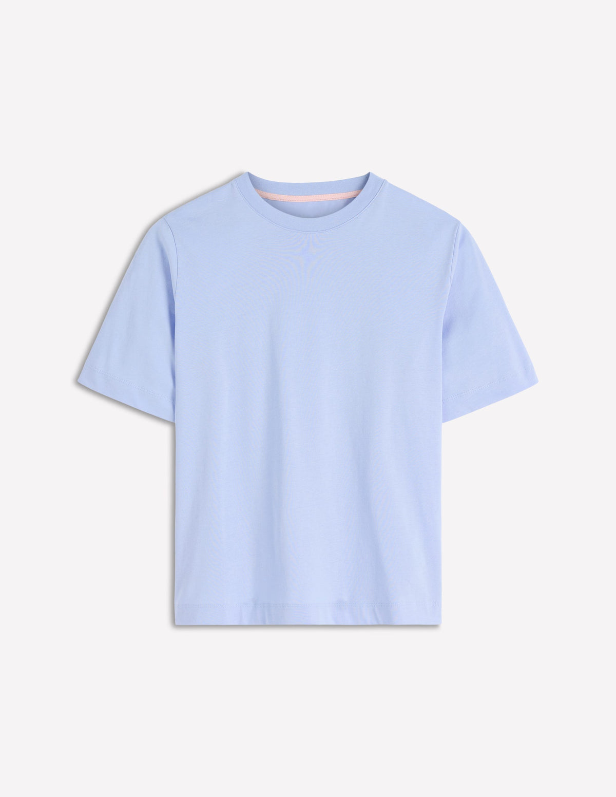 Lockeres Baumwoll-T-Shirt-Brunnera-Blau-5