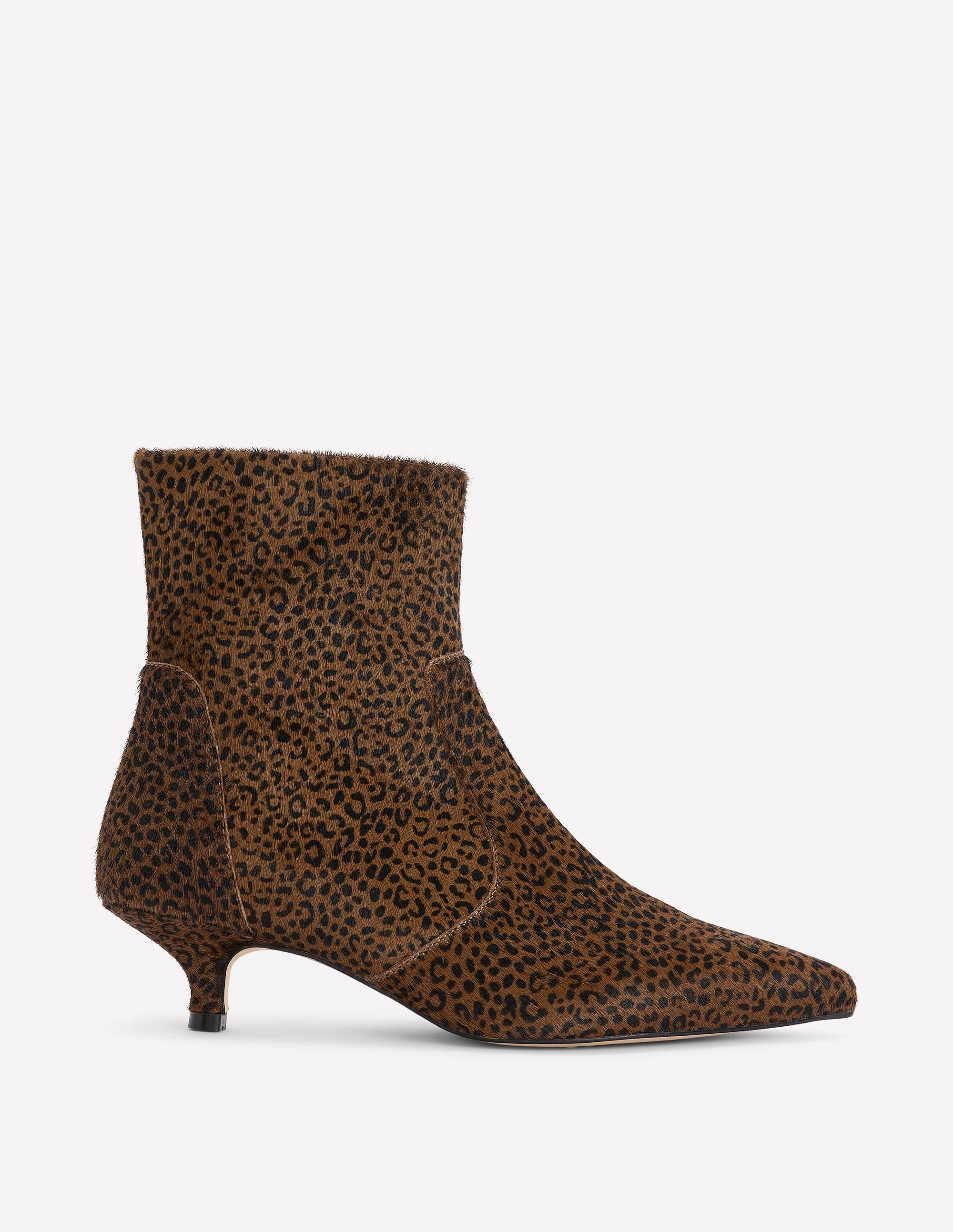 Isobel Stiefeletten mit Kitten-Absatz-Mini Leopardenmuster - Image 1