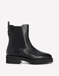 Jessie Chelsea-Stiefel mit breiter Sohle-Schwarz