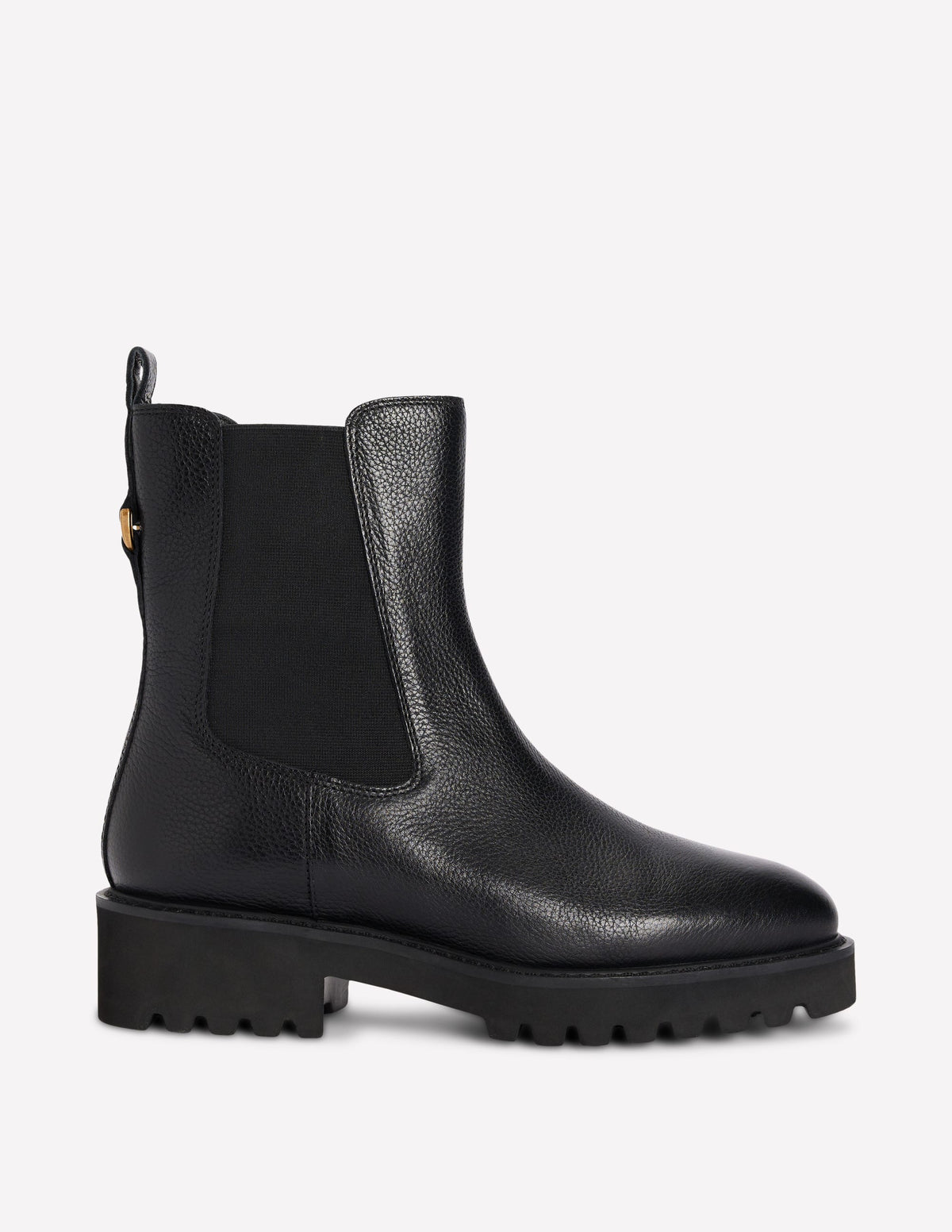 Jessie Chelsea-Stiefel mit breiter Sohle-Schwarz - Image 1