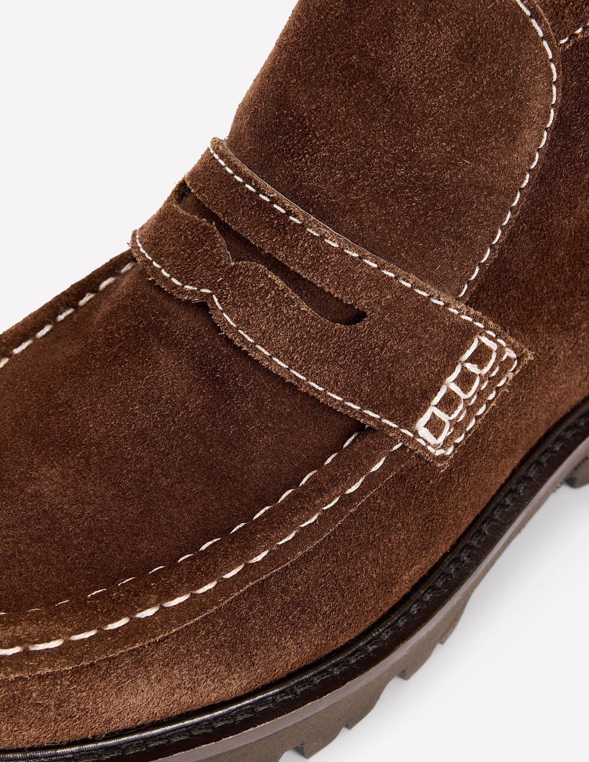 Stiefeletten im Loafer-Stil-Schoko-4