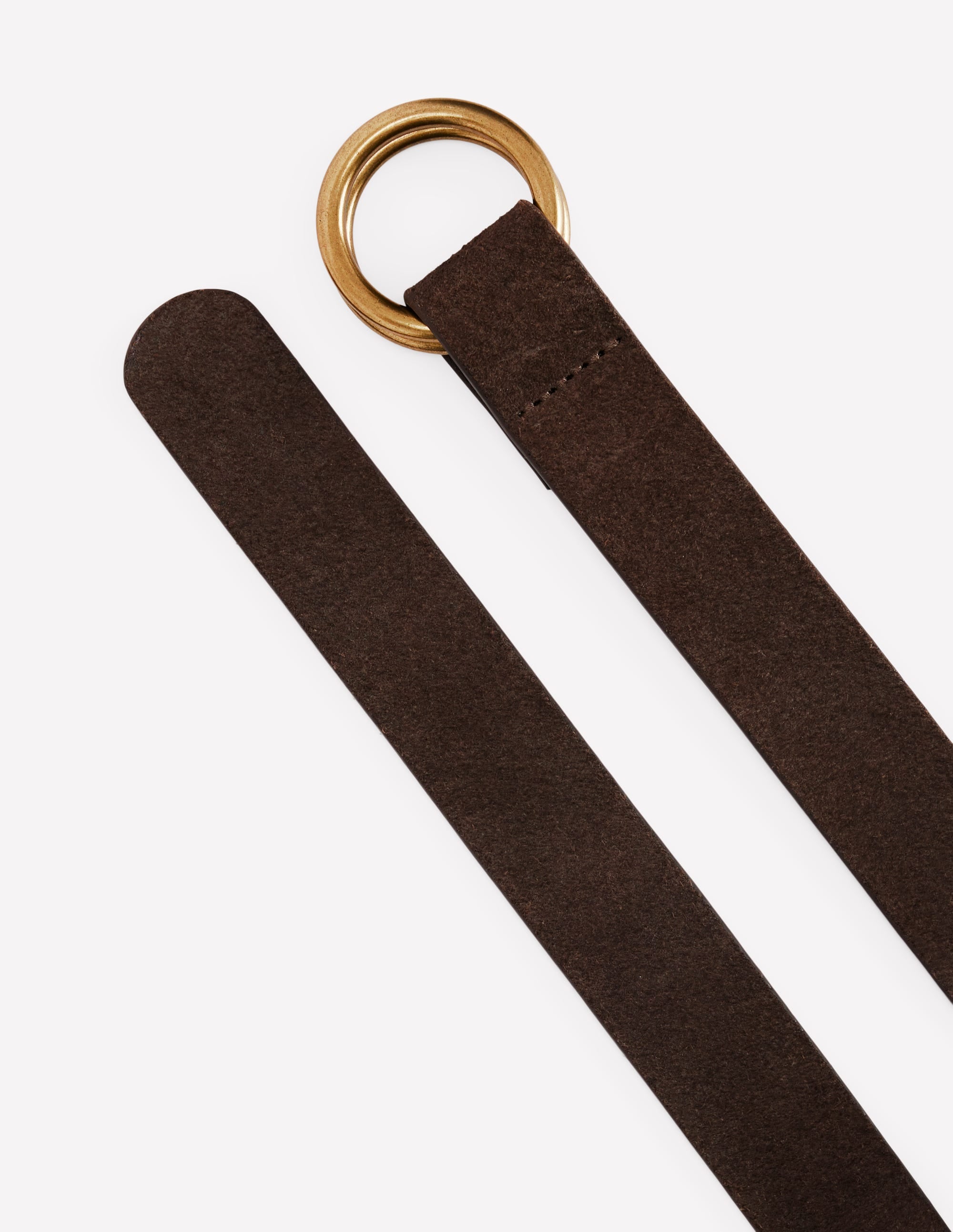 Ceinture à double anneau-Chocolat - Image 3