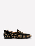Dinah Verzierte Loafer-Schwarz, Goldsterne
