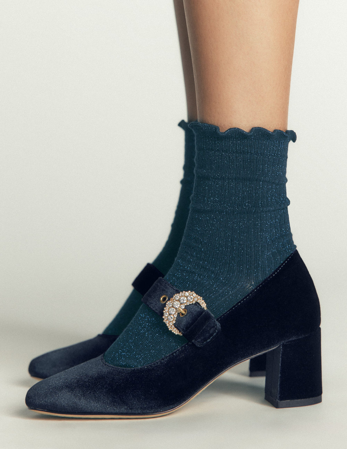 Glitzersocken im 3er-Pack-Bunt - Image 2