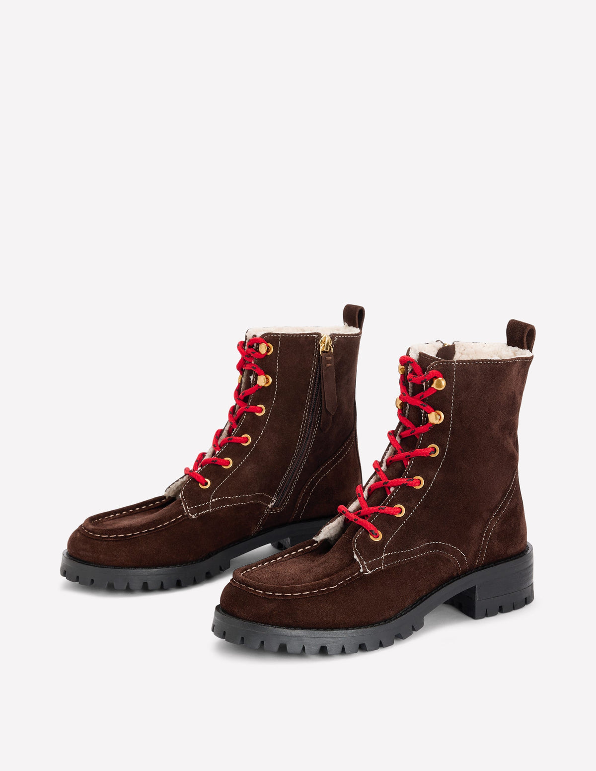 Kuschelige Schnürstiefel-Bitterschokolade - Image 3