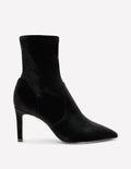 Bottines stretch-Velours noir