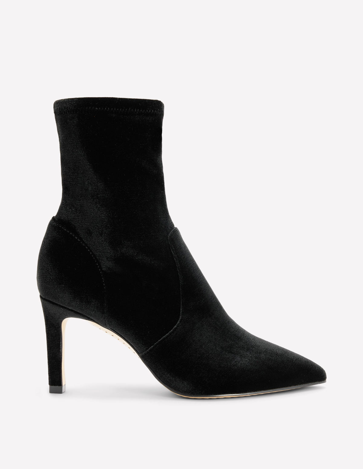 Bottines stretch-Velours noir - Image 1