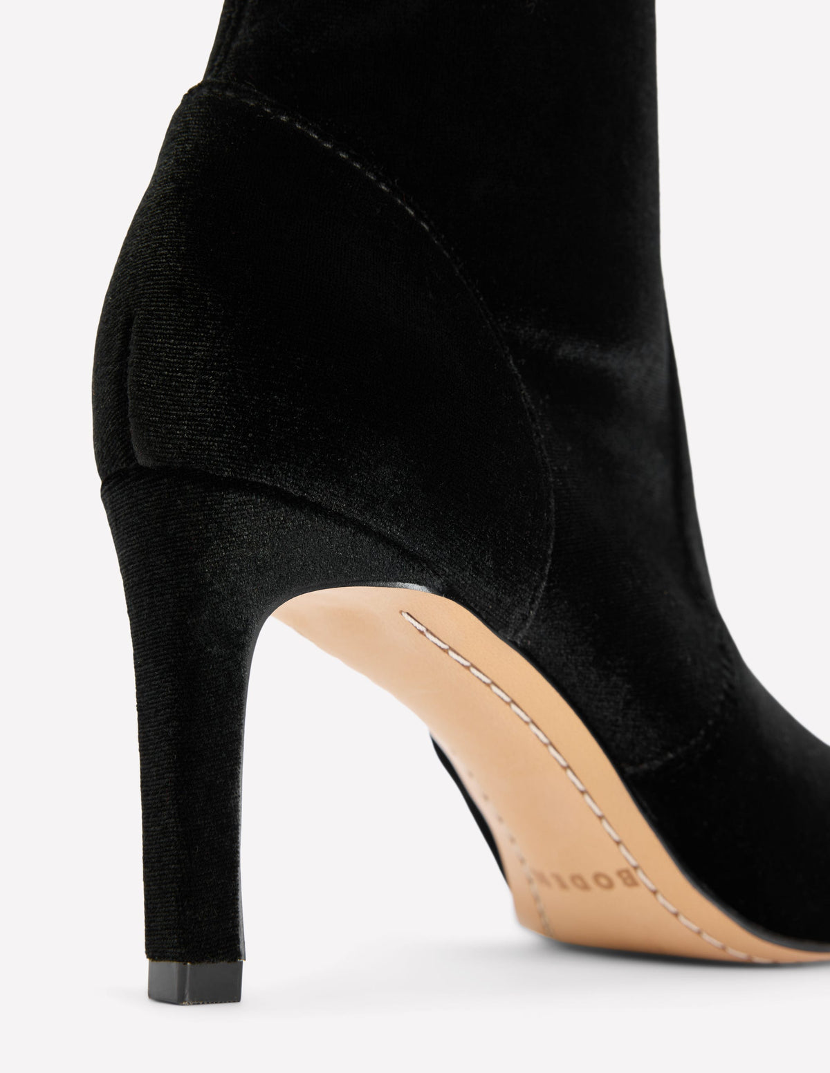 Bottines stretch-Velours noir - Image 4