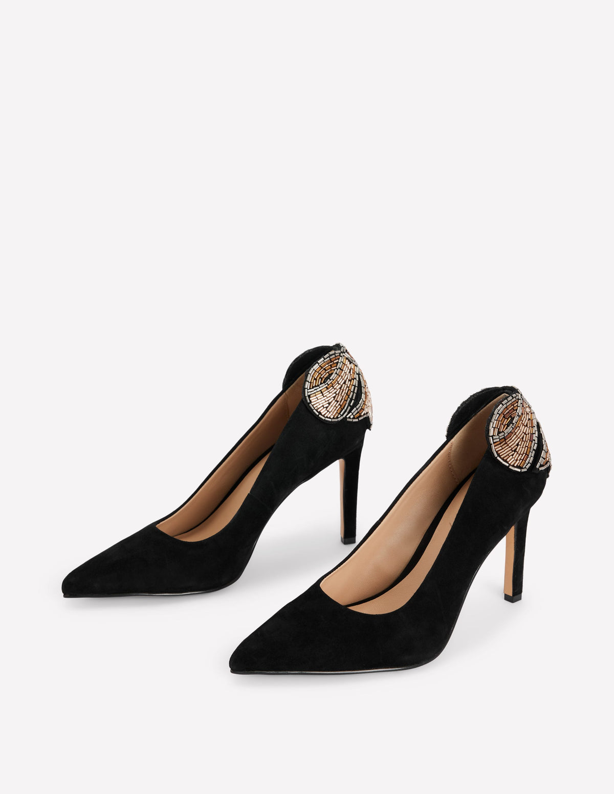Verzierte Pumps-Schwarz - Image 3