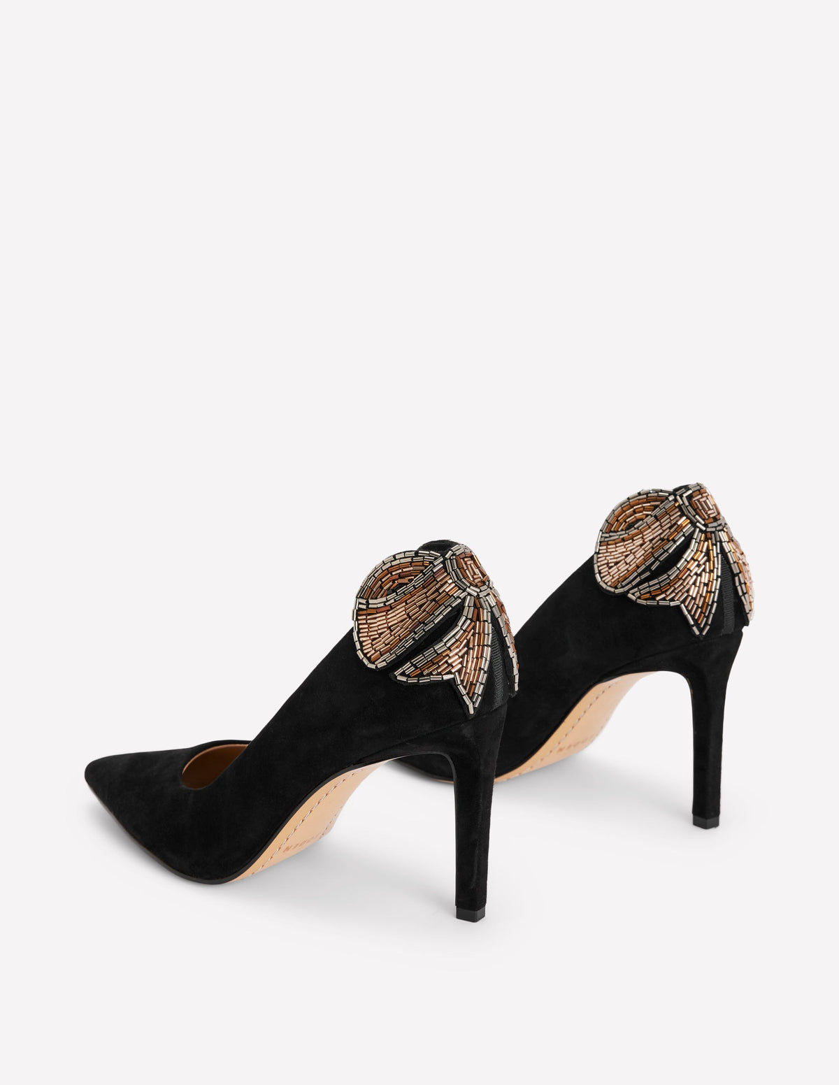 Verzierte Pumps-Schwarz-5