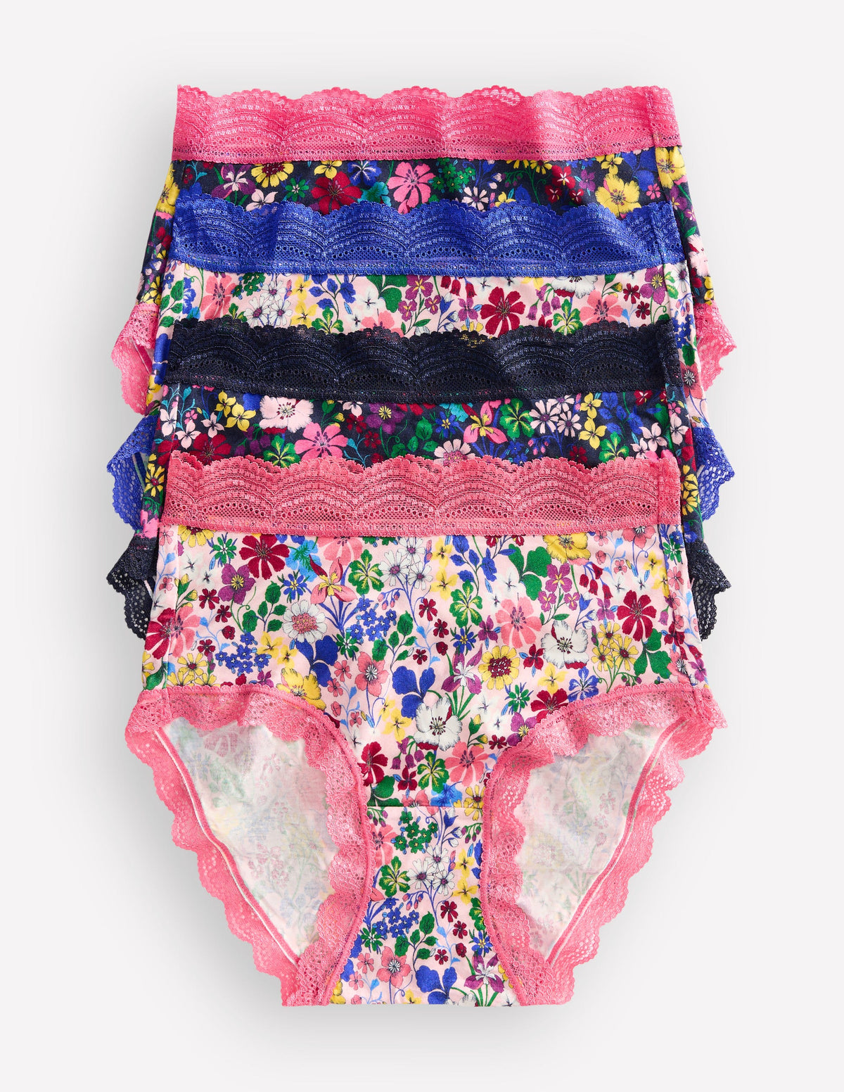 Stripe & Stare Slips-Streifen und Herzen im Viererpack - Image 1