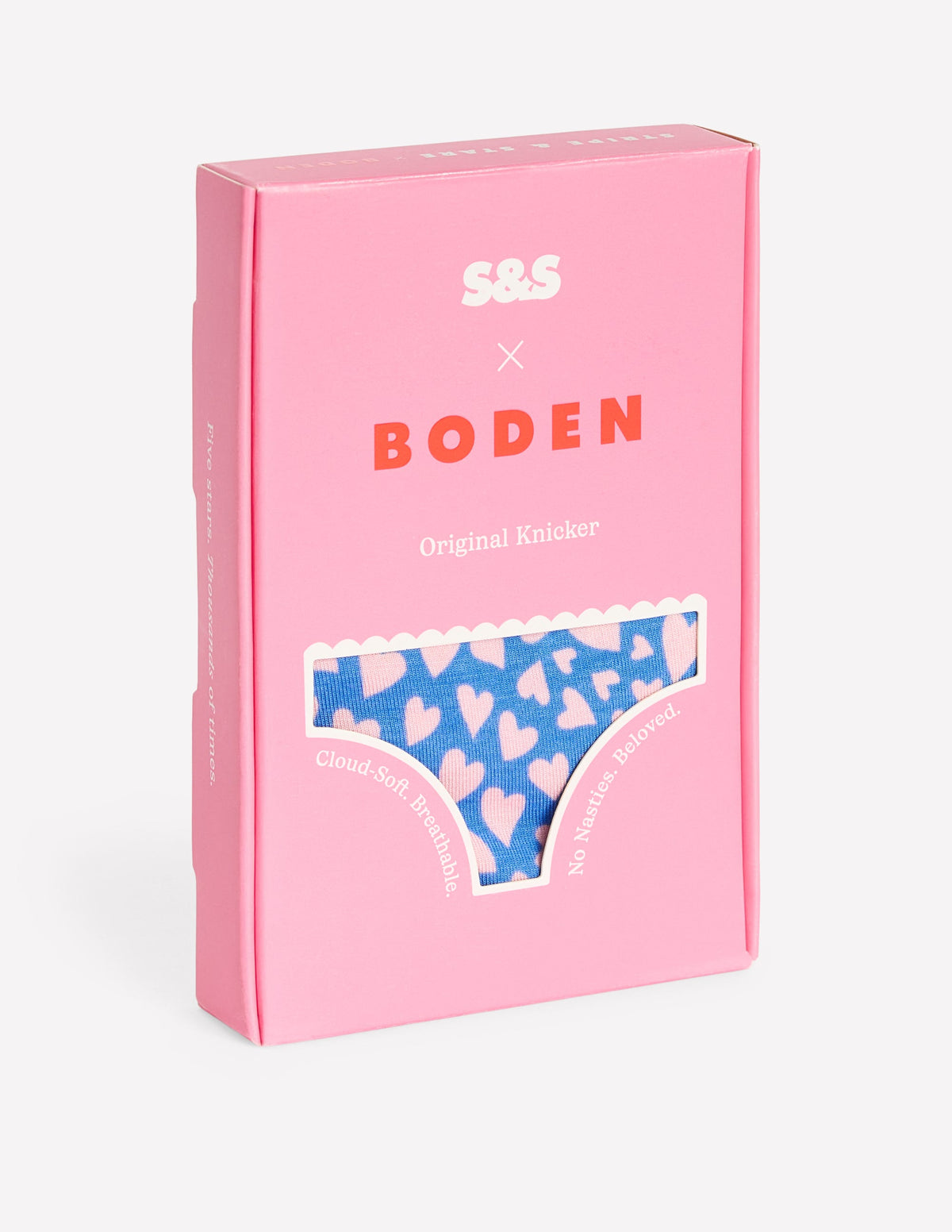 Stripe & Stare Einzelner Slip-Herz-2