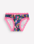 Einzelne Unterhose-Blumenmuster