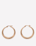 Classic Medium Hoops-Gold