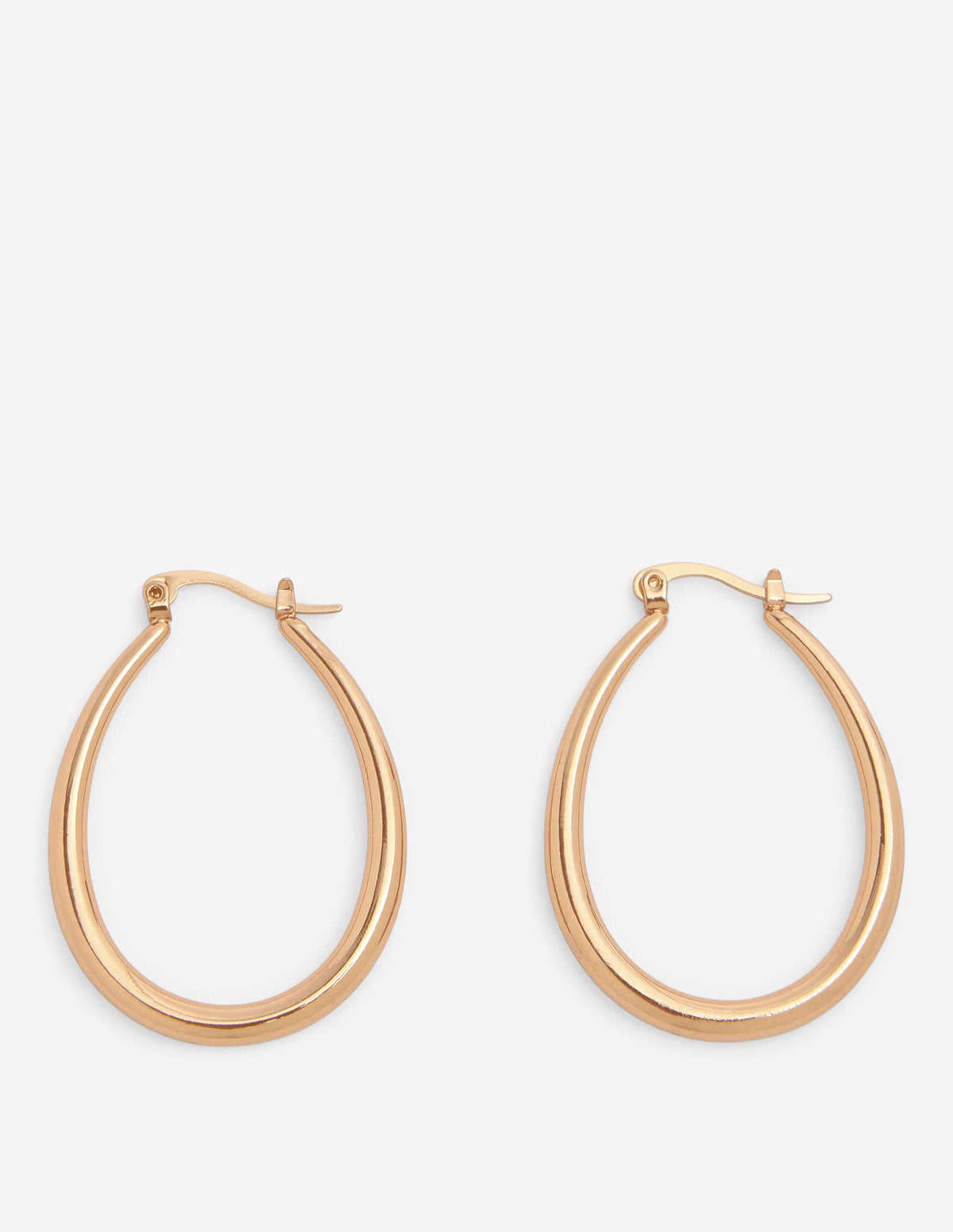 Klein creolen metall-Gold-3