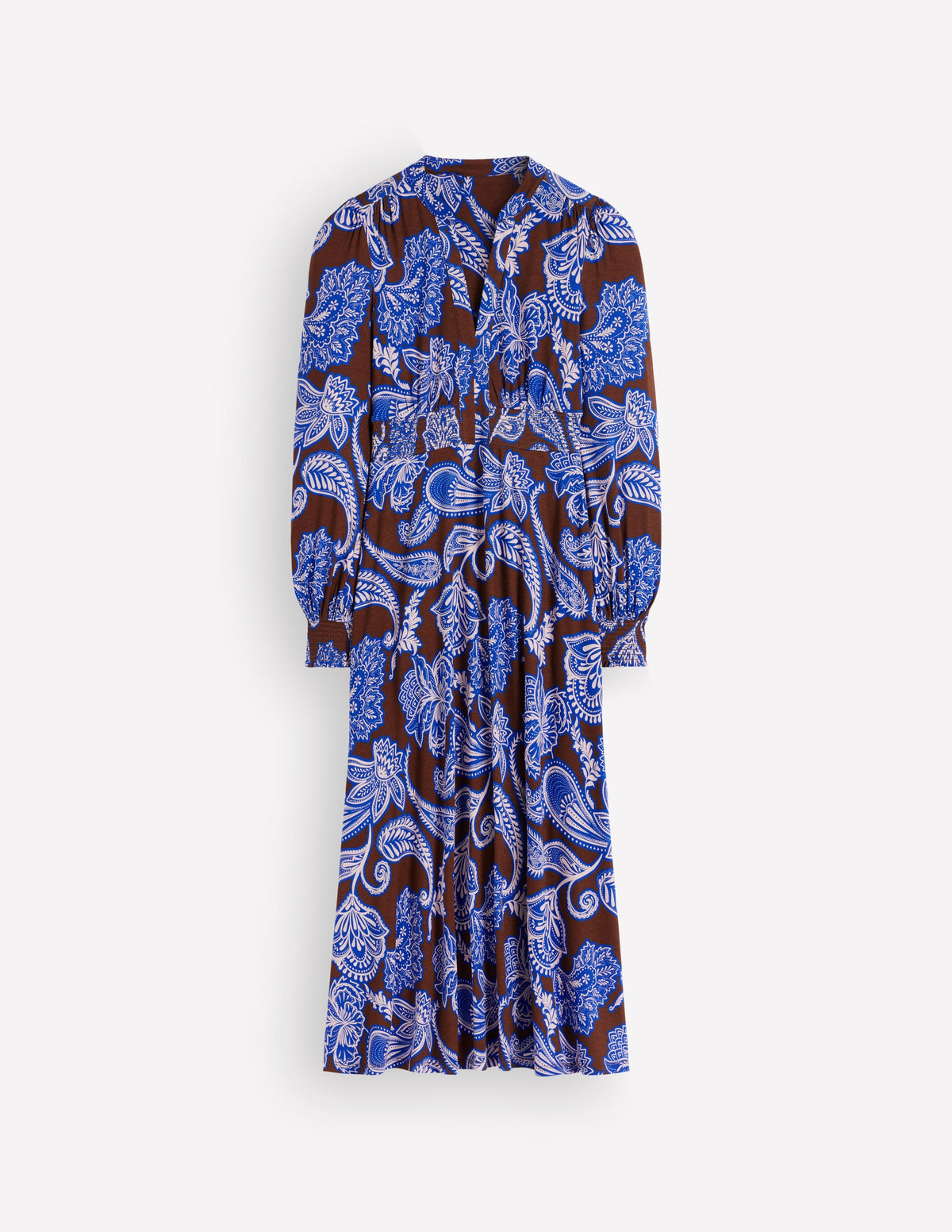 Georgia Jersey-Midikleid-Umbra, Paisley-Bouquet-5