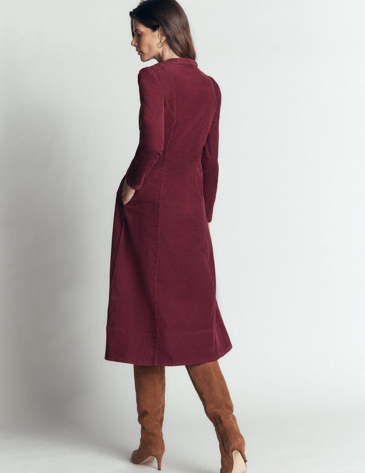 Una Cord-Midikleid-Violett Zaubertrank-3