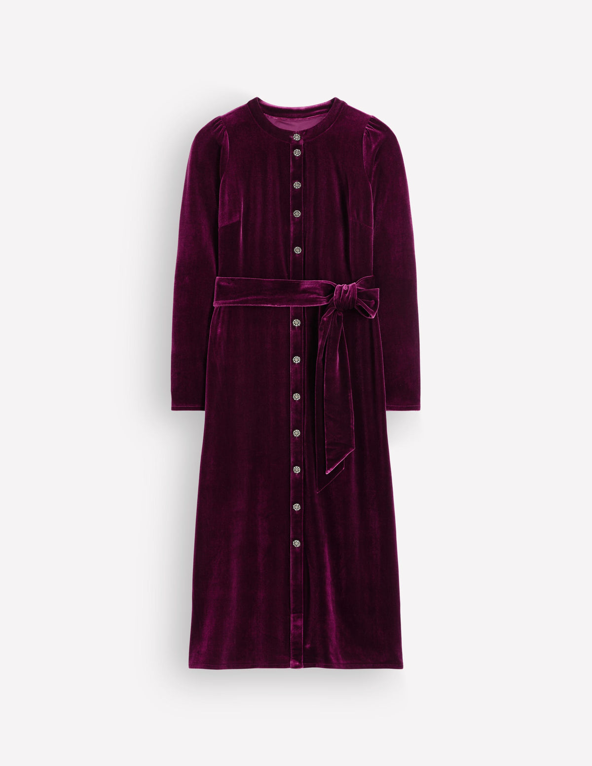 Robe midi colonne Honor en velours-Port Royal - Image 5