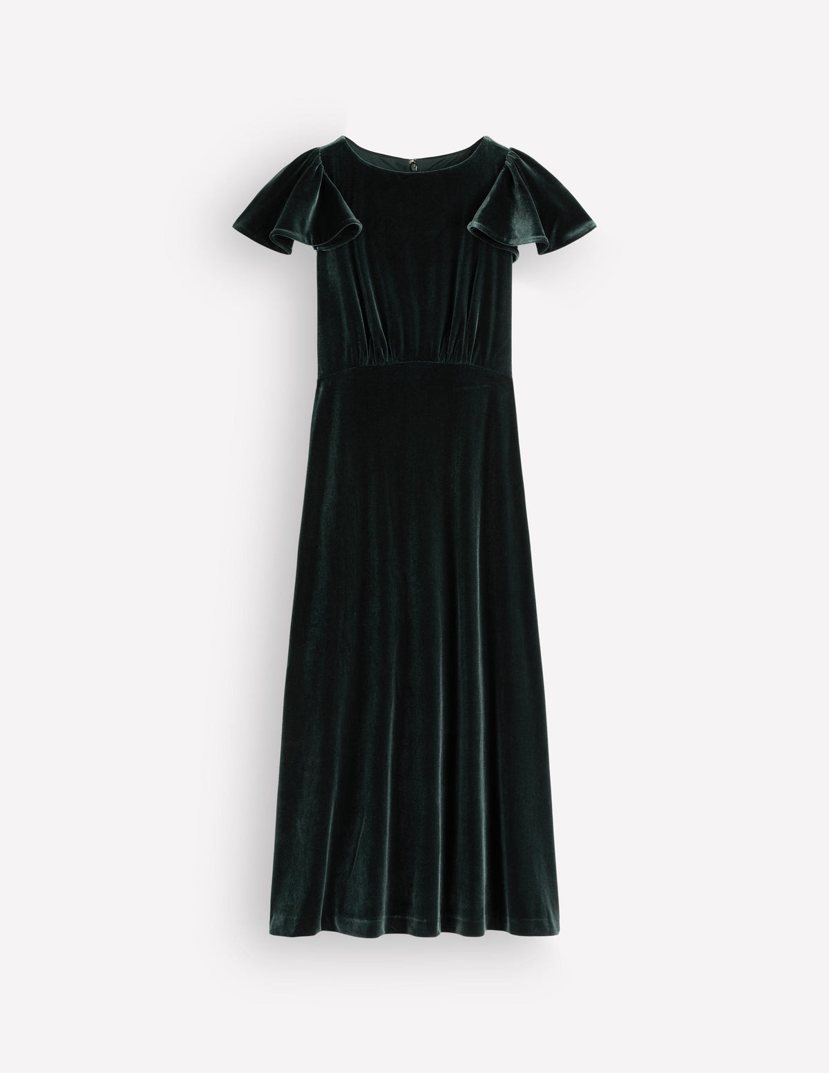 Samtkleid mit drapierten Ärmeln-Skarabäus - Image 7