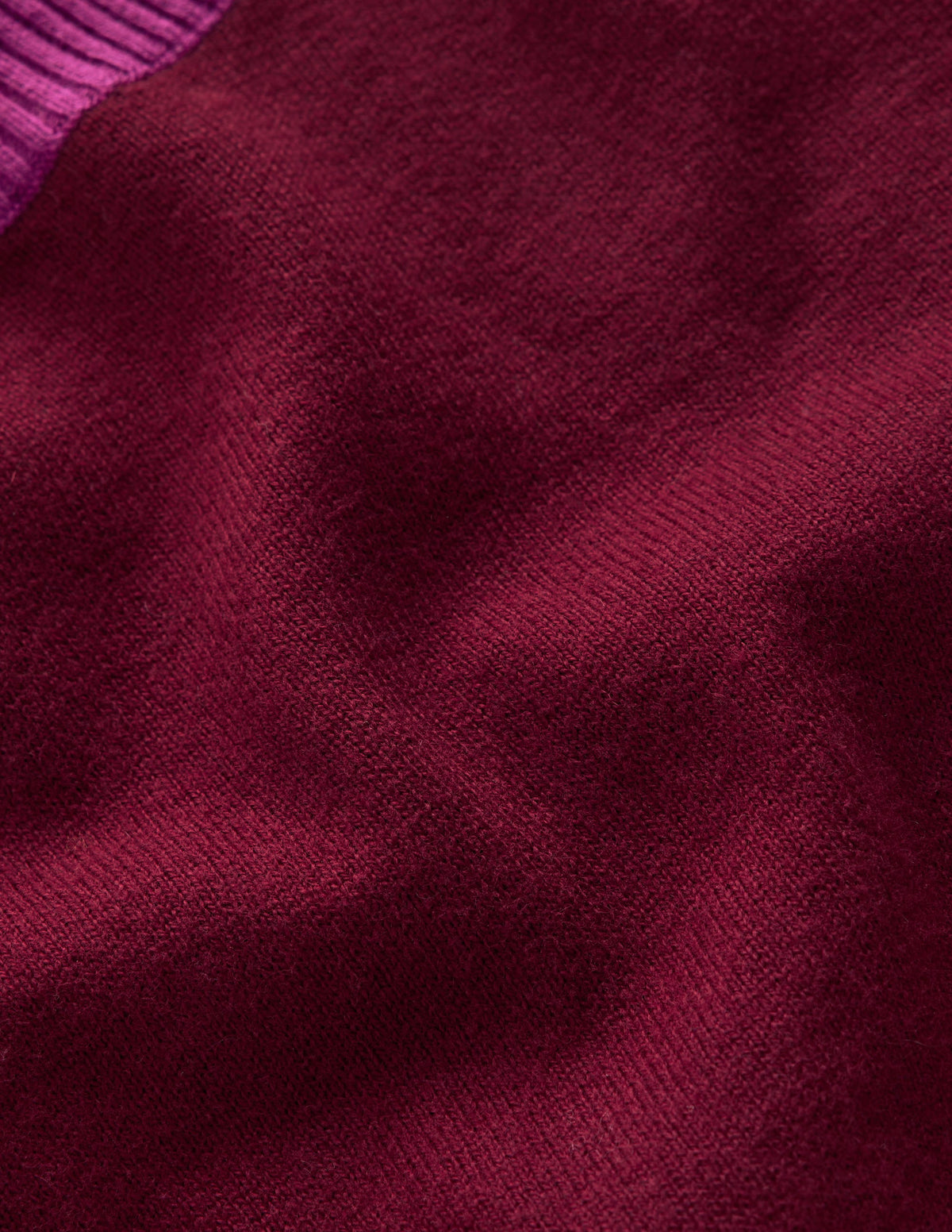 Meg Pullover mit Raglanärmeln-Merlot, Color Blocking - Image 6