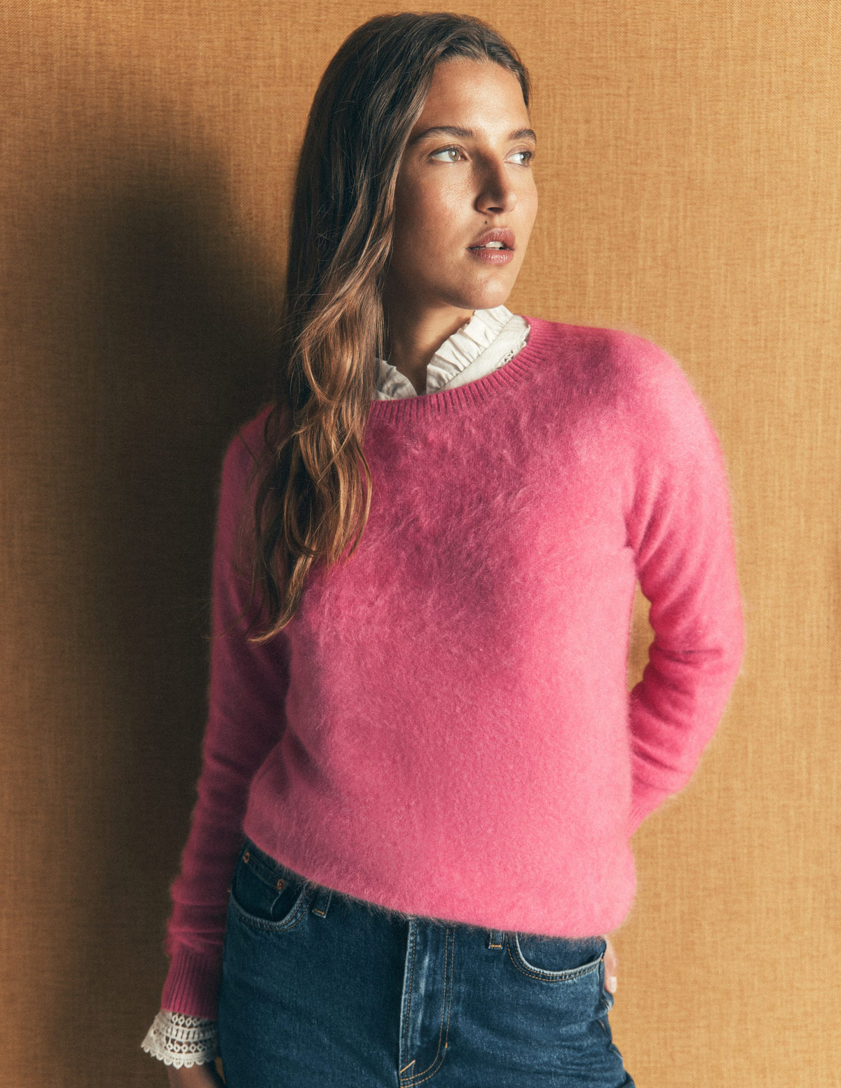 Pull Kat en cachemire brossé-Animals/Stripe - Image 5