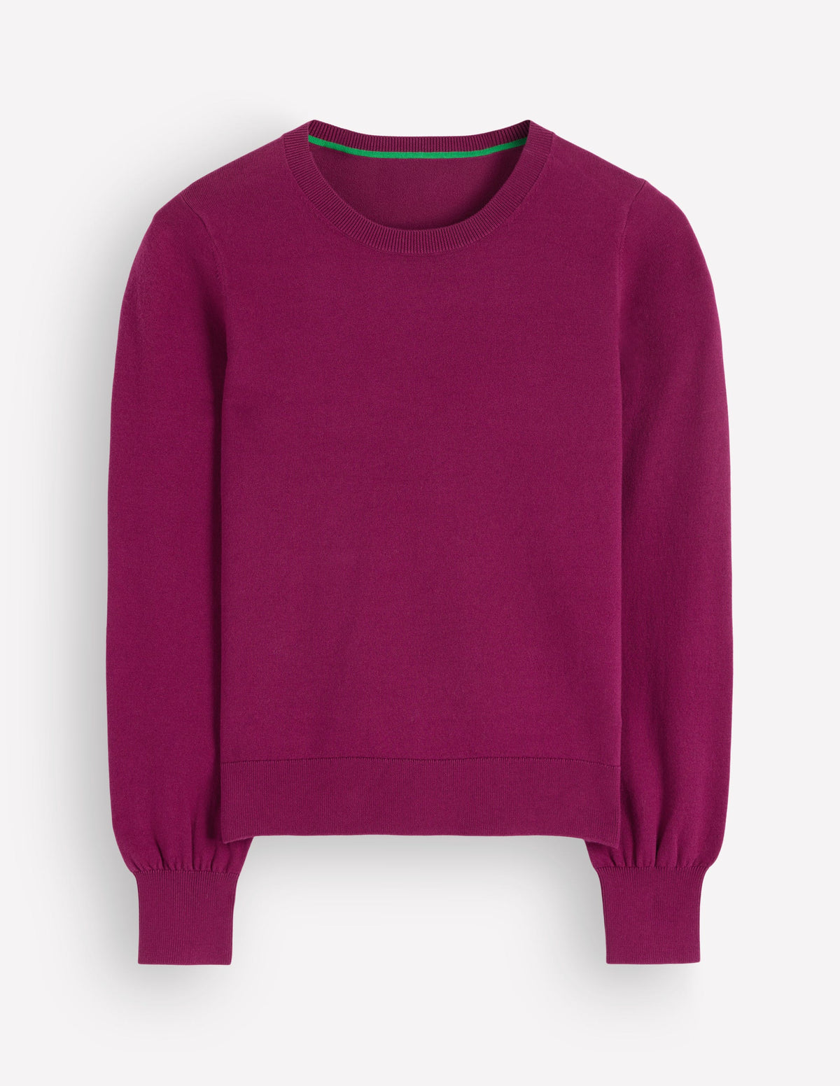 Camilla Baumwollpullover mit Rundhalsausschnitt-Zaubertrank-Violett-5