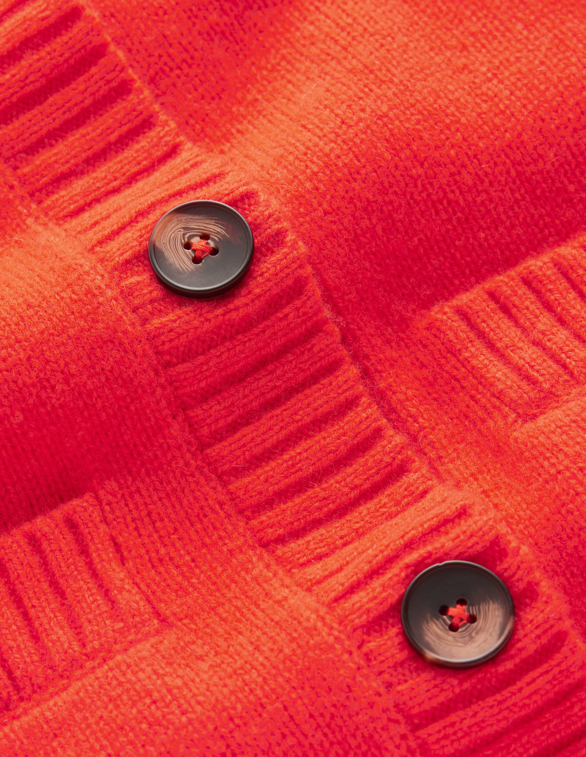 Marta Weste aus Merinowolle-Abendrot-Orange - Image 6