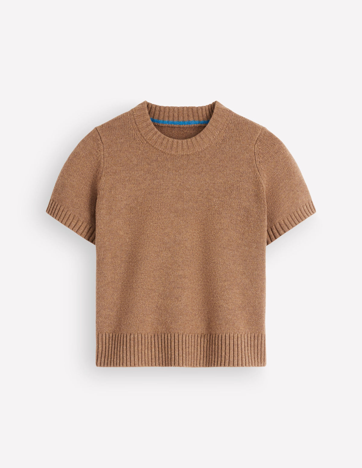 Marta T-Shirt aus Merinowolle-Cappuccino-6