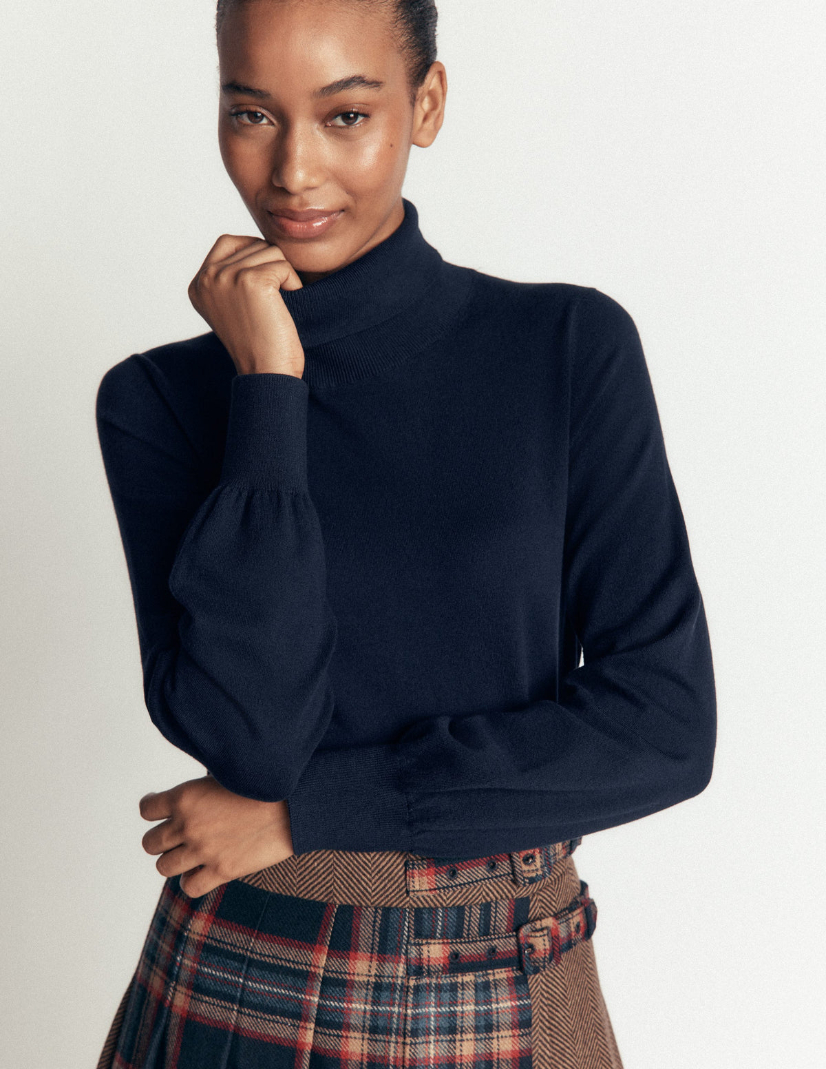 Camilla Rollkragenpullover-Marineblau-1
