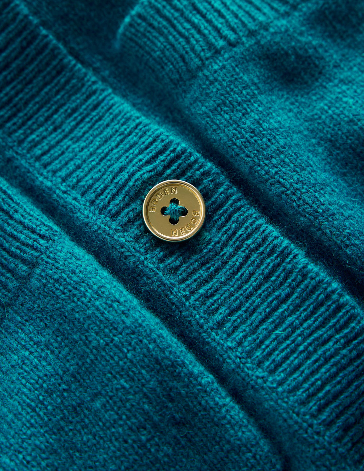 Marianne Strickjacke aus Merinowolle-Graublau-5