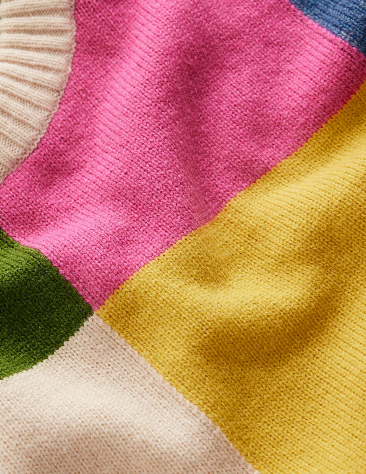 Ariadne Pullover aus Alpaka-Mischung-Bunt Vichykaro - Image 8
