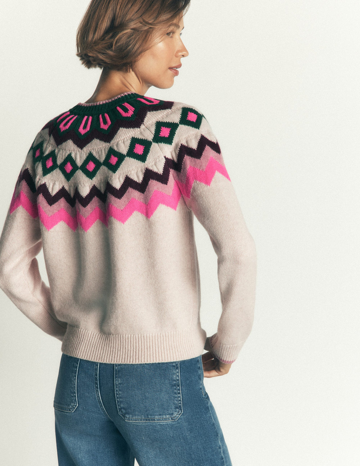 Mae Fair-Isle-Strickpullover-Nerz, Fair-Isle - Image 4