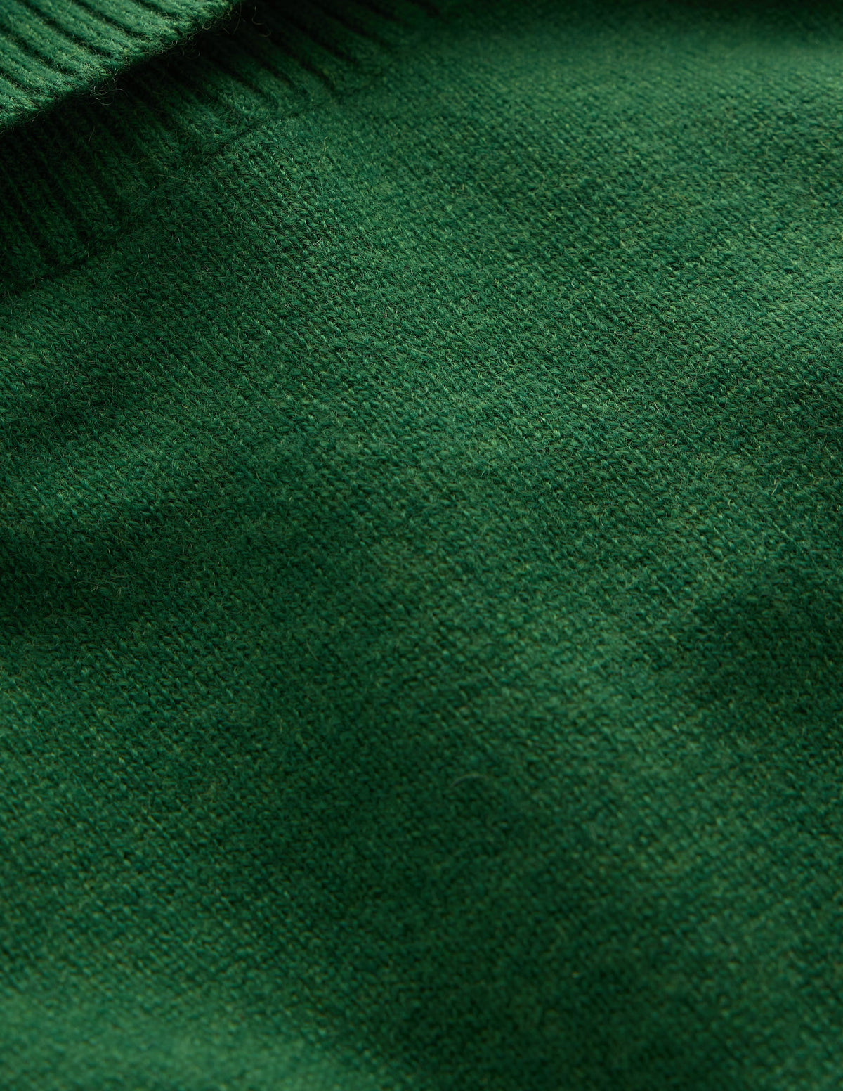 Pull col roulé Elsie en cachemire-Vert frais-7