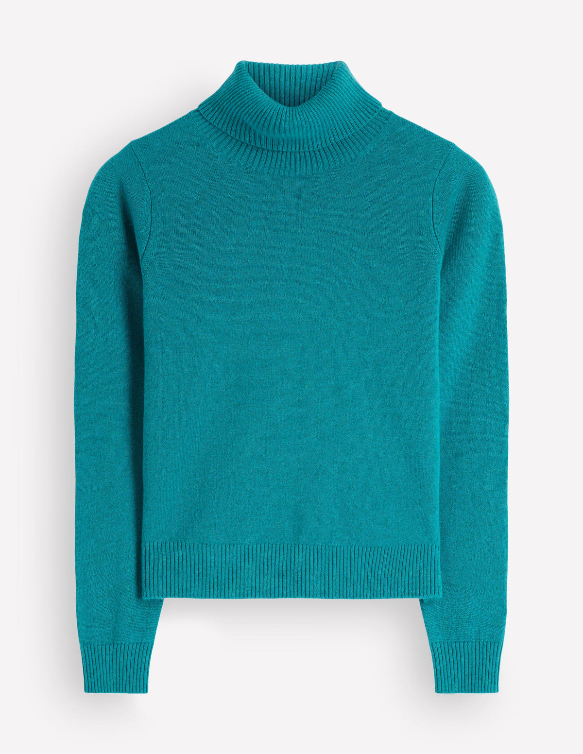 Elsie Rollkragenpullover aus Kaschmir-Azurblau - Image 6