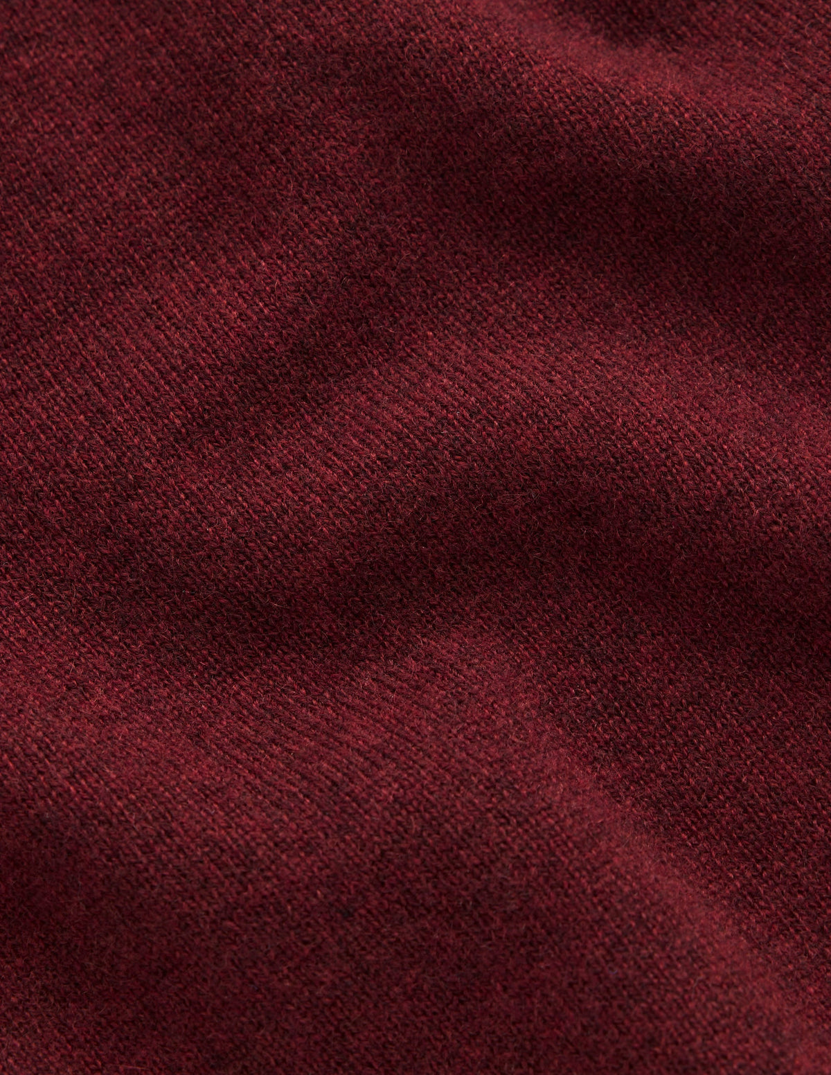 Pull col roulé Elsie en cachemire-Bordeaux profond-6