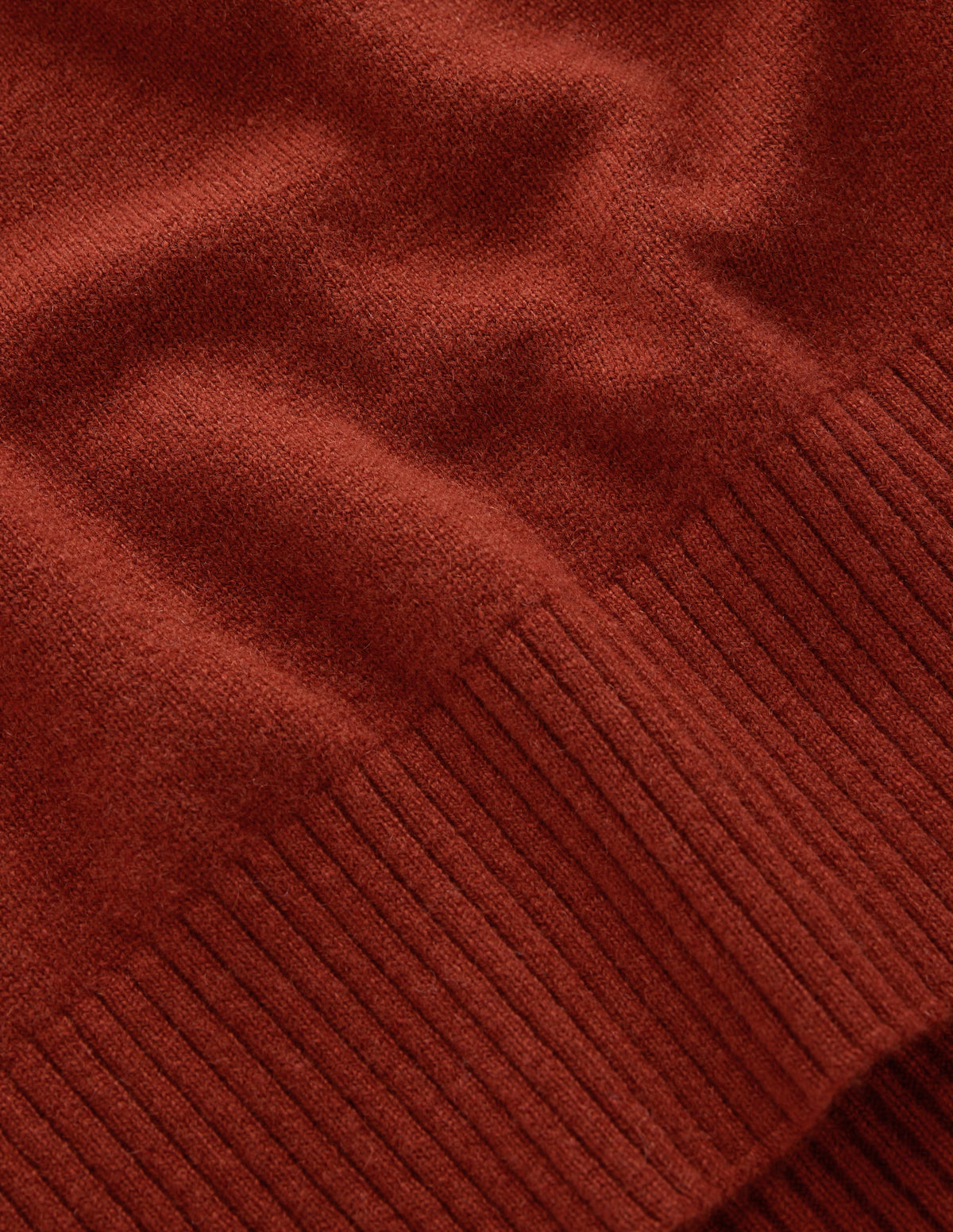 Fay Hochgeschlossener Kaschmirpullover-Braun-Orange-8