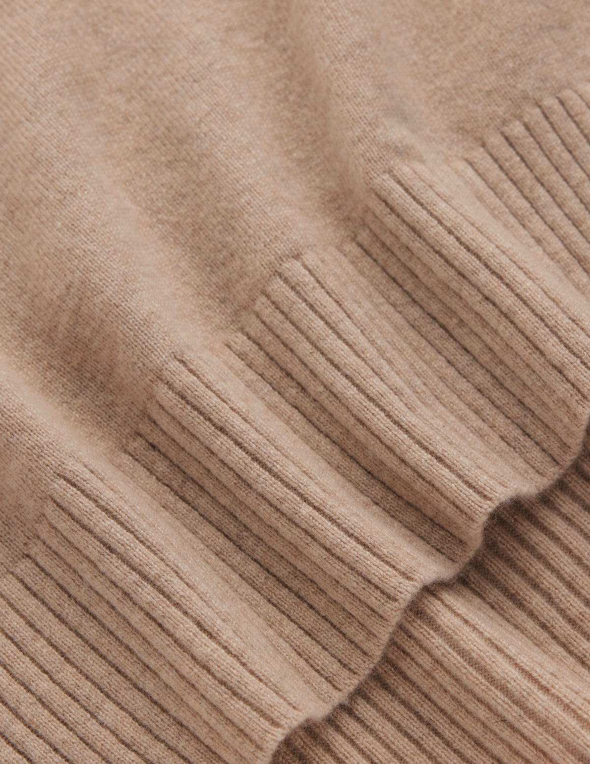Fay Hochgeschlossener Kaschmirpullover-Graubraun Meliert - Image 8