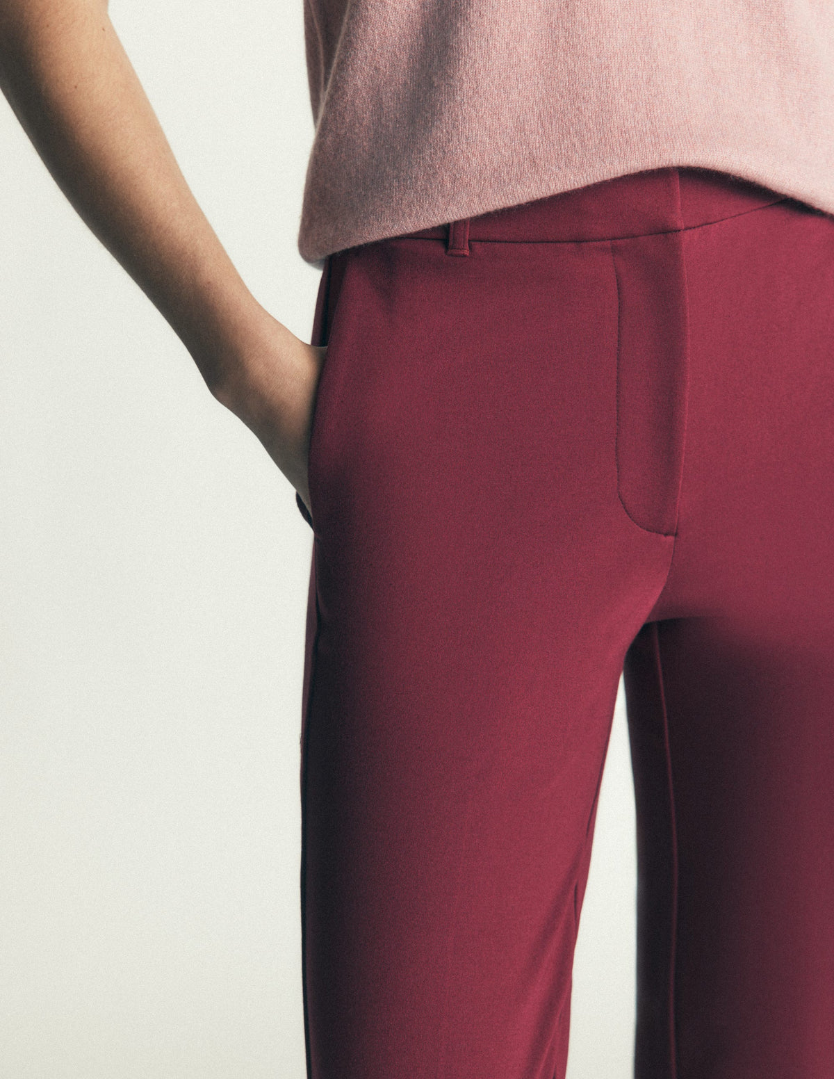Highgate Ponte-Hose-Dunkelviolett - Image 2