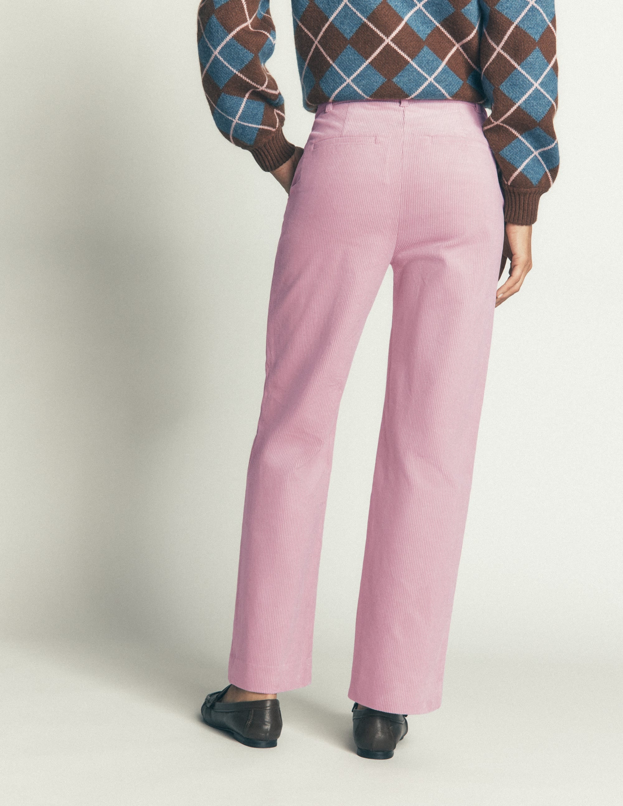 Canonbury Cordhose-Rosa Violett - Image 3