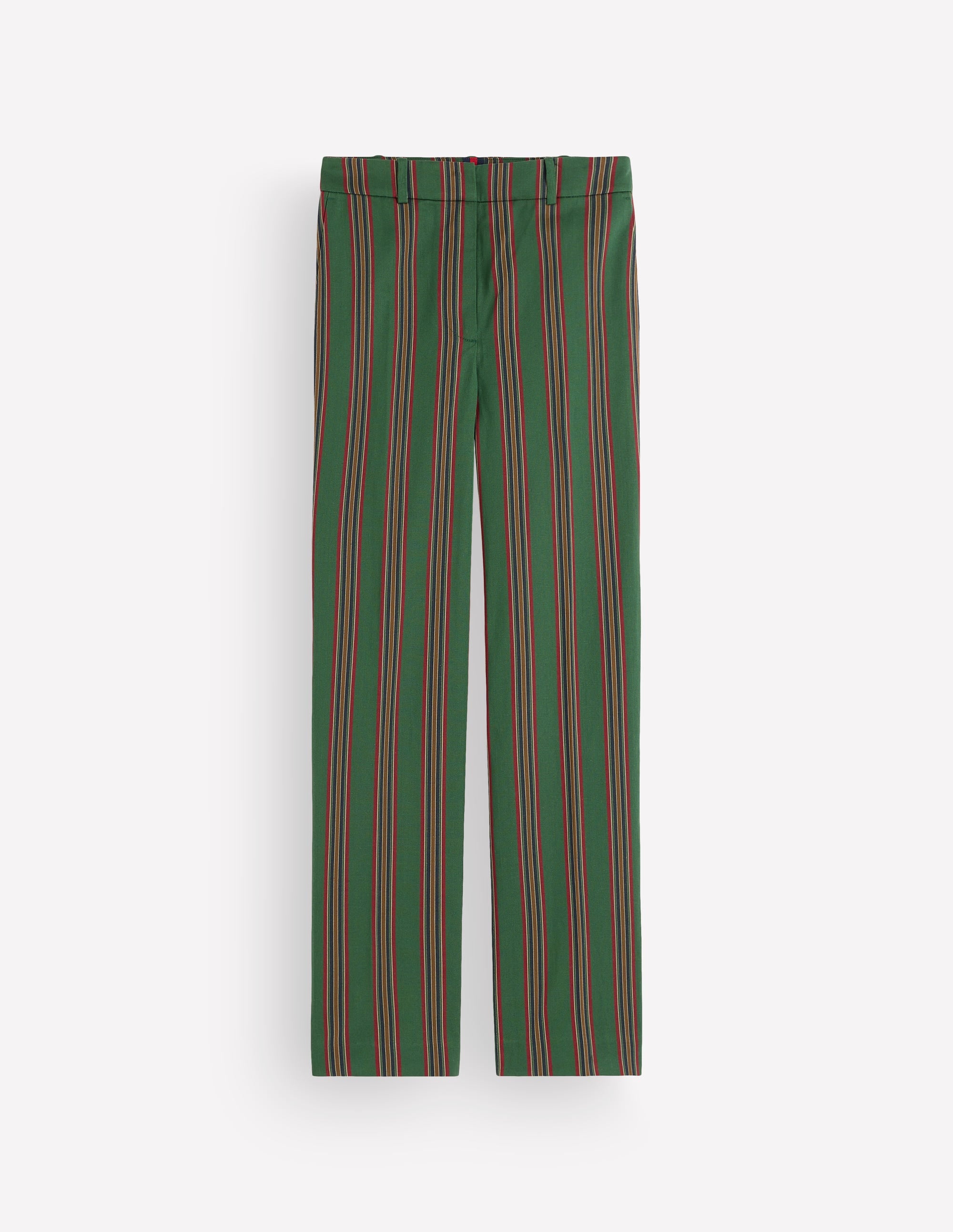 Canonbury Taillierte Hose-Grün Streifen - Image 8