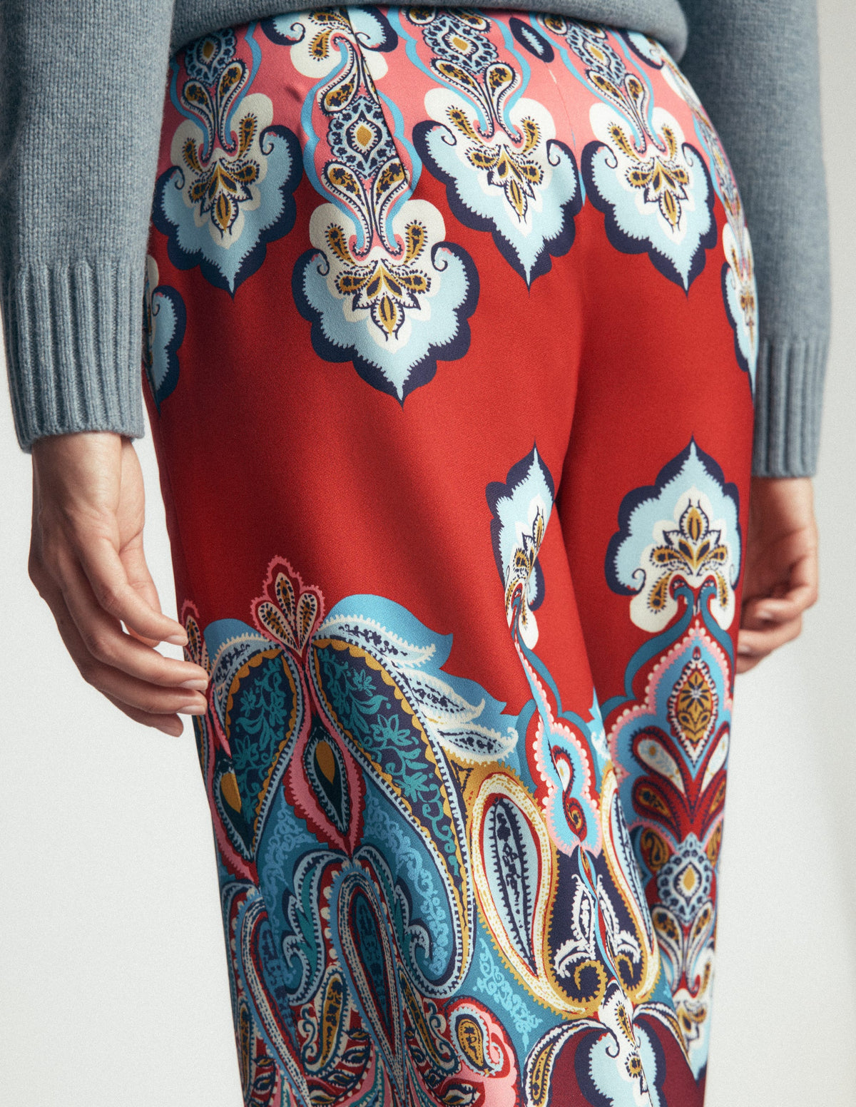 Belgravia Hose für besondere Anlässe-Bunt, Knalliges Paisleymuster - Image 7