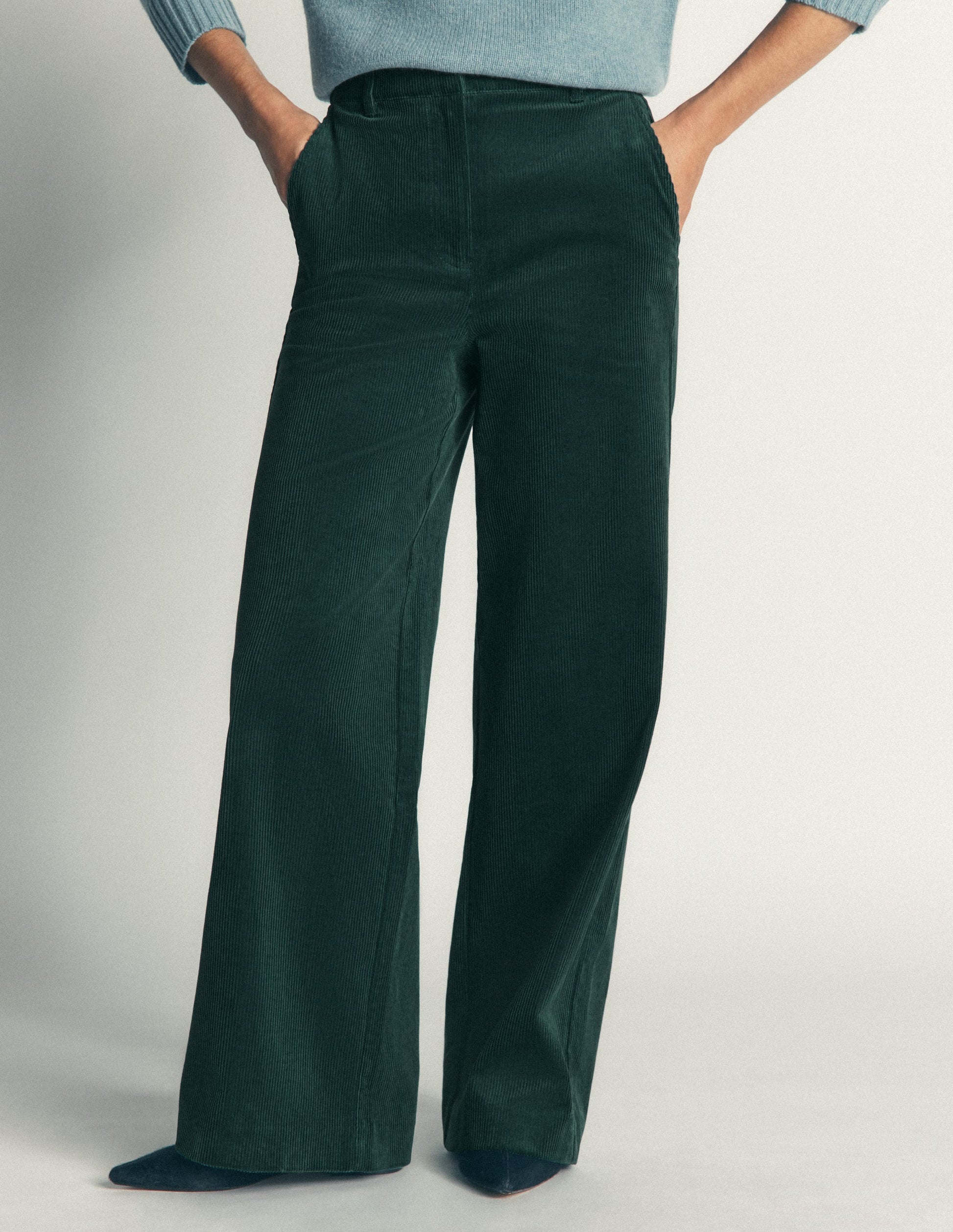 Belgravia Cordhose-Mitternachtsblaugrün-4