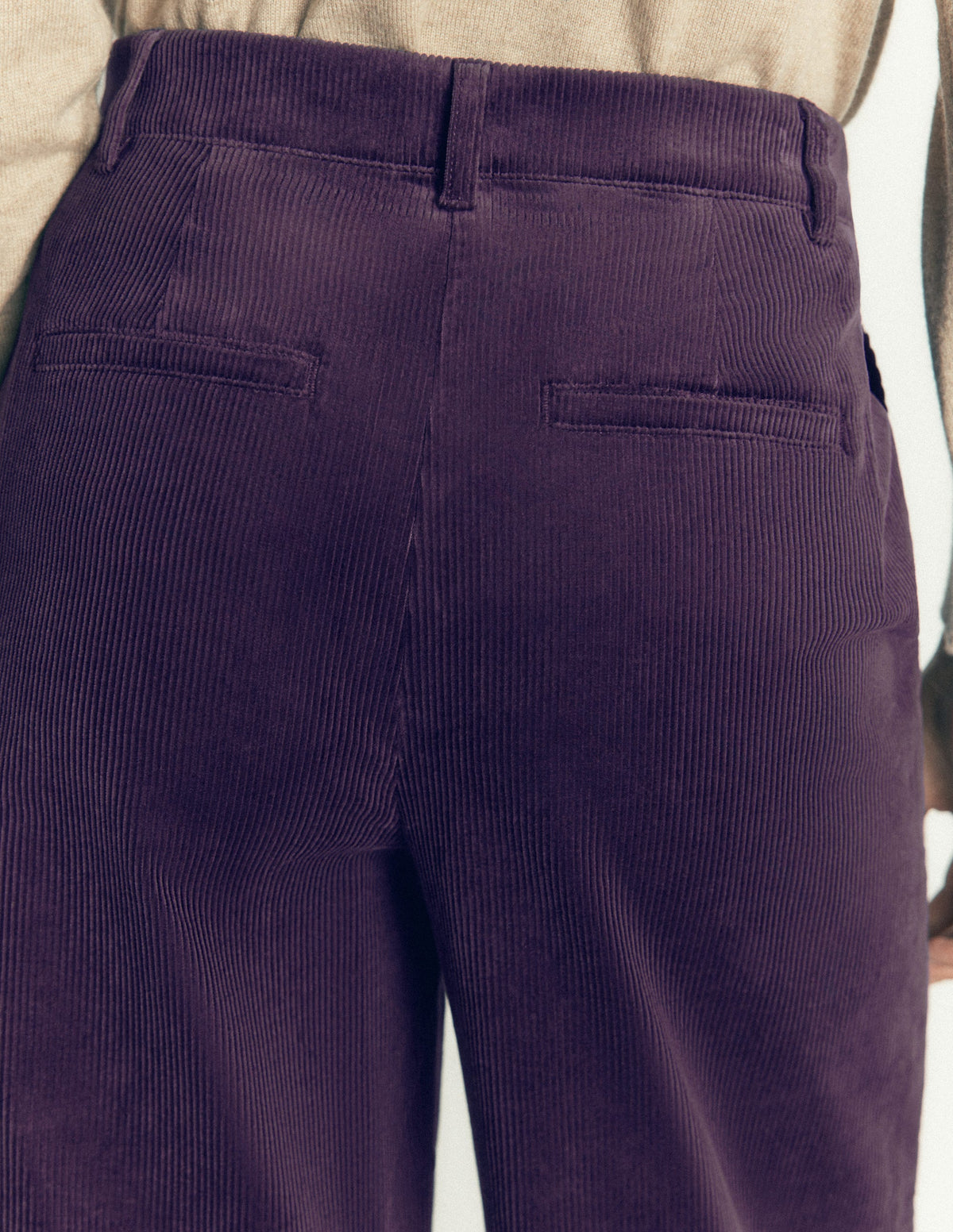 Belgravia Cordhose-Dunkle Traube - Image 2