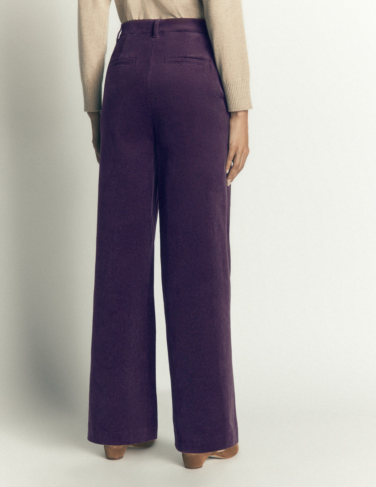 Belgravia Cordhose-Dunkle Traube - Image 3