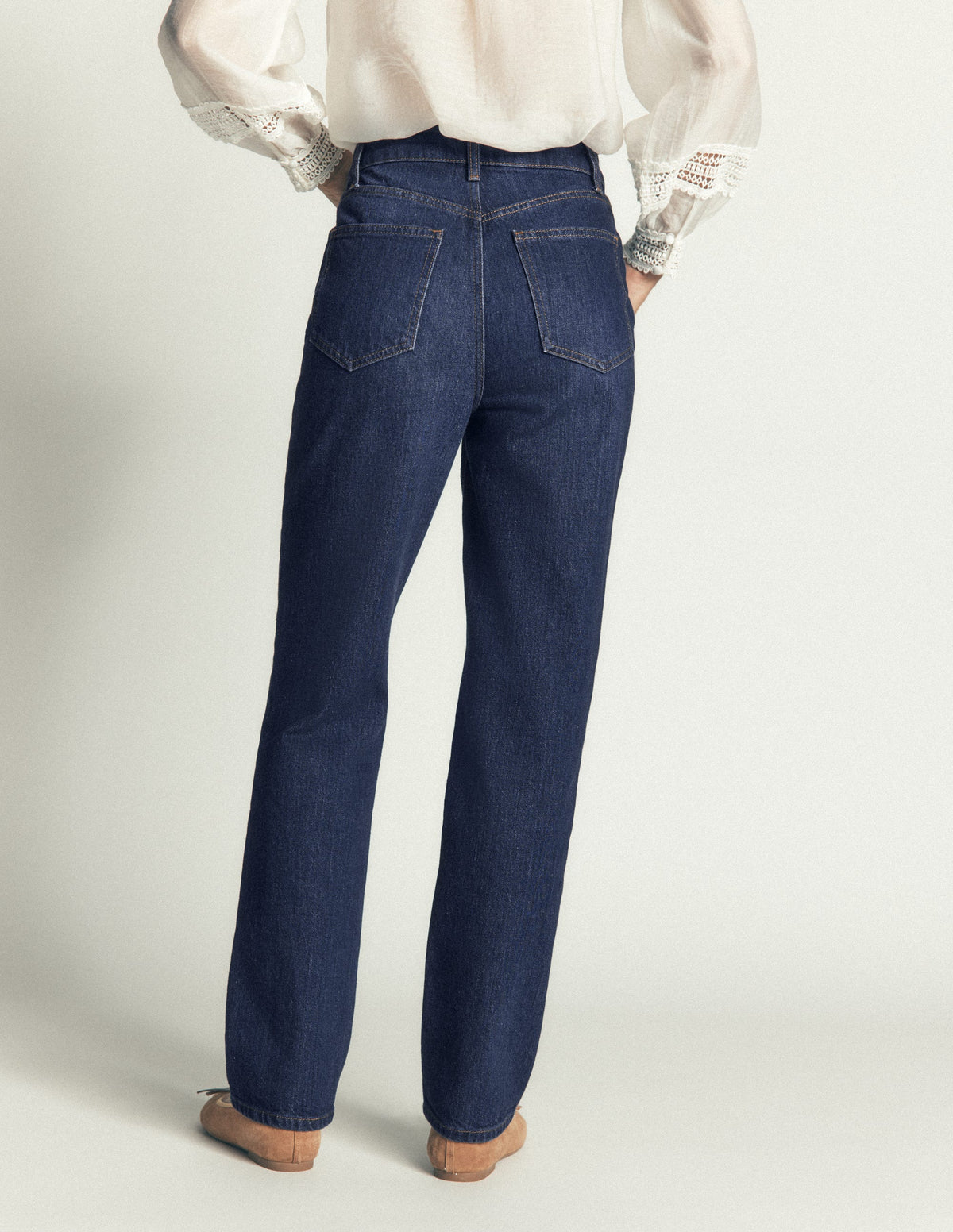 Jean fuselé-Indigo-3