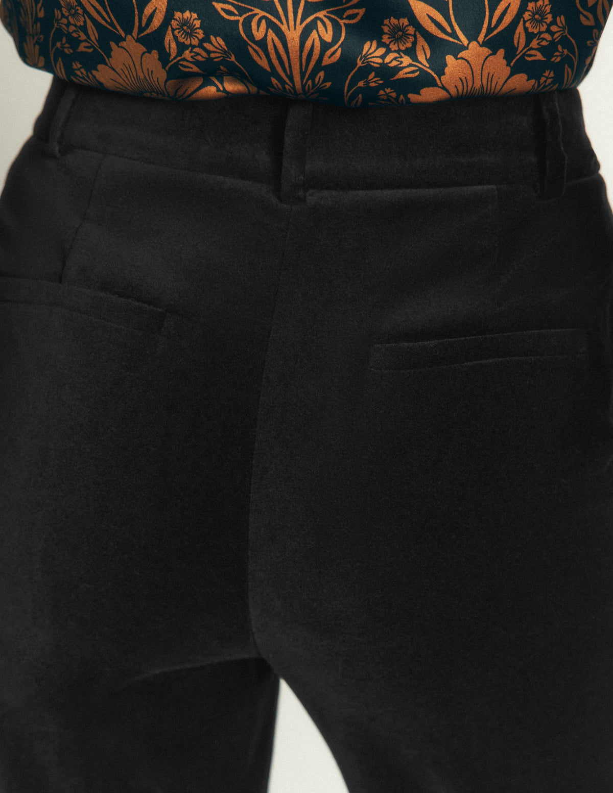 Canonbury Samthose-Schwarz - Image 5