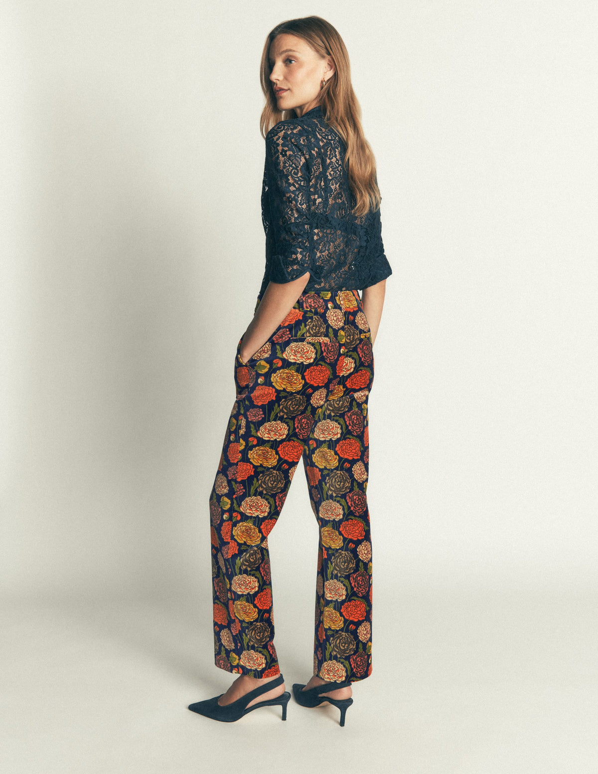 Canonbury Samthose-Bunt, Juwelenstrauß - Image 3