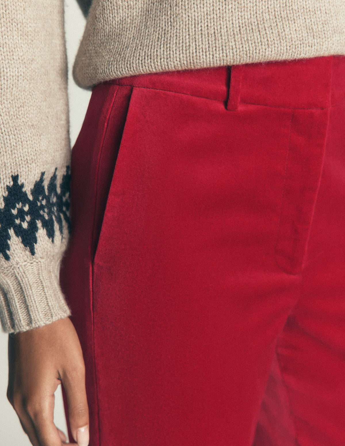 Canonbury Samthose-Smartes Rot - Image 3