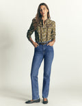 High Rise Slim Jeans-Mid Vintage